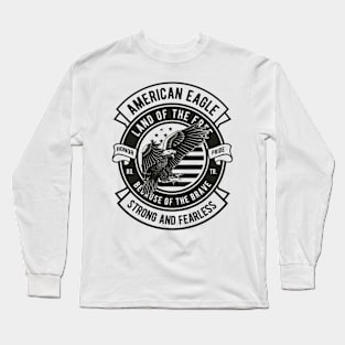 American Eagle Land of the Free Long Sleeve T-Shirt